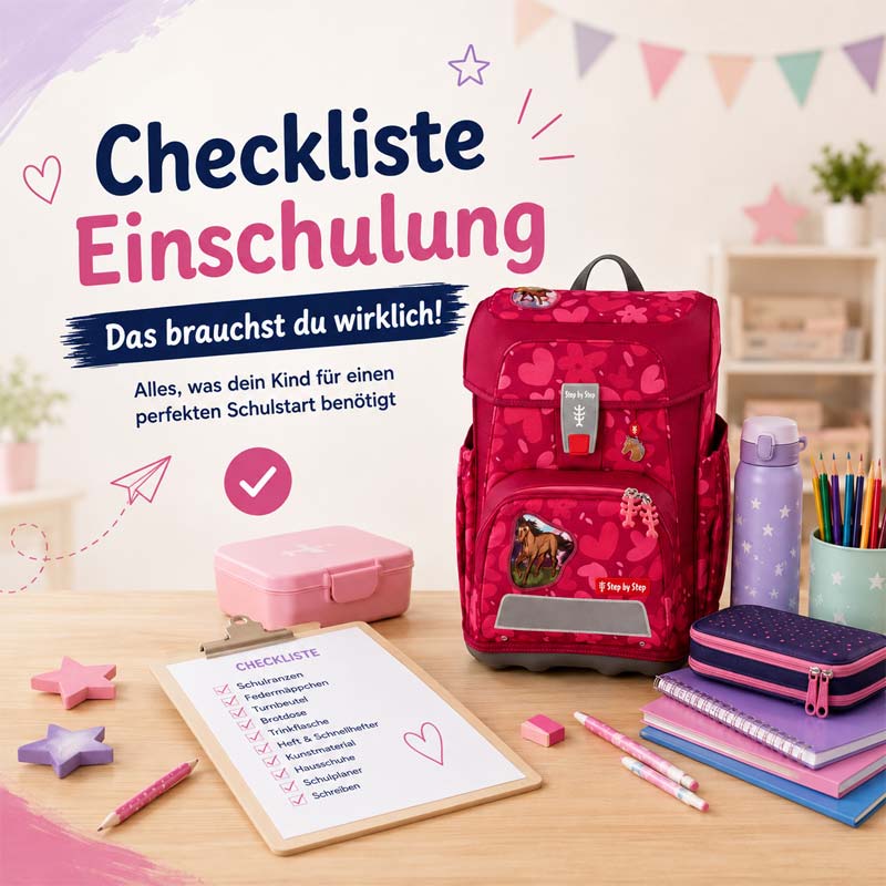 Checkliste Einschulung – das brauchst du wirklich