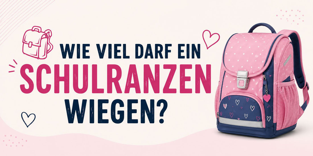 Wie viel darf ein Schulranzen wiegen?