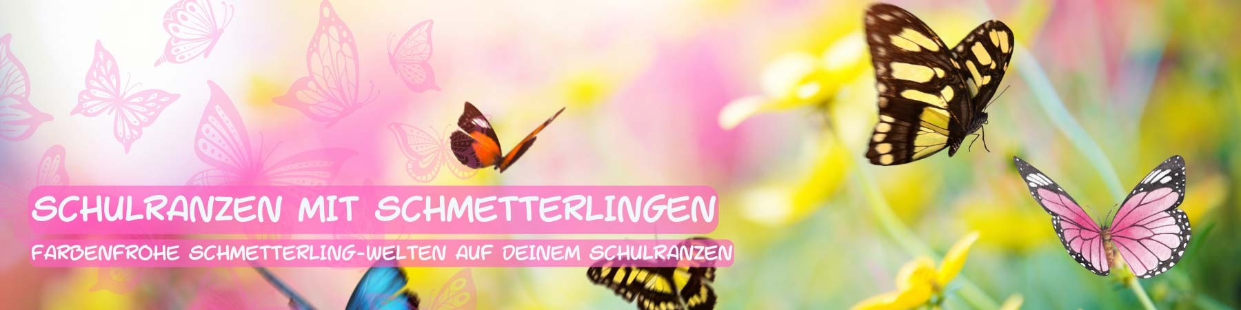 Schmetterling Schulranzen