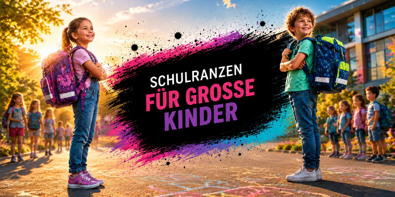 Schulranzen für grosse Kinder