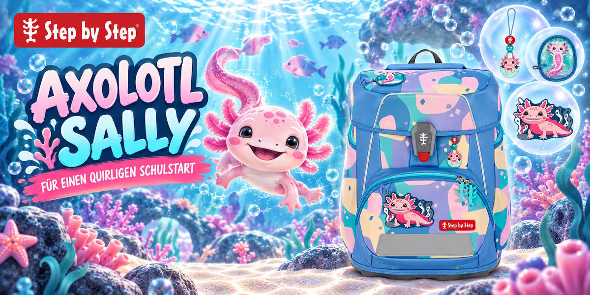 Step by Step Axolotl Sally
