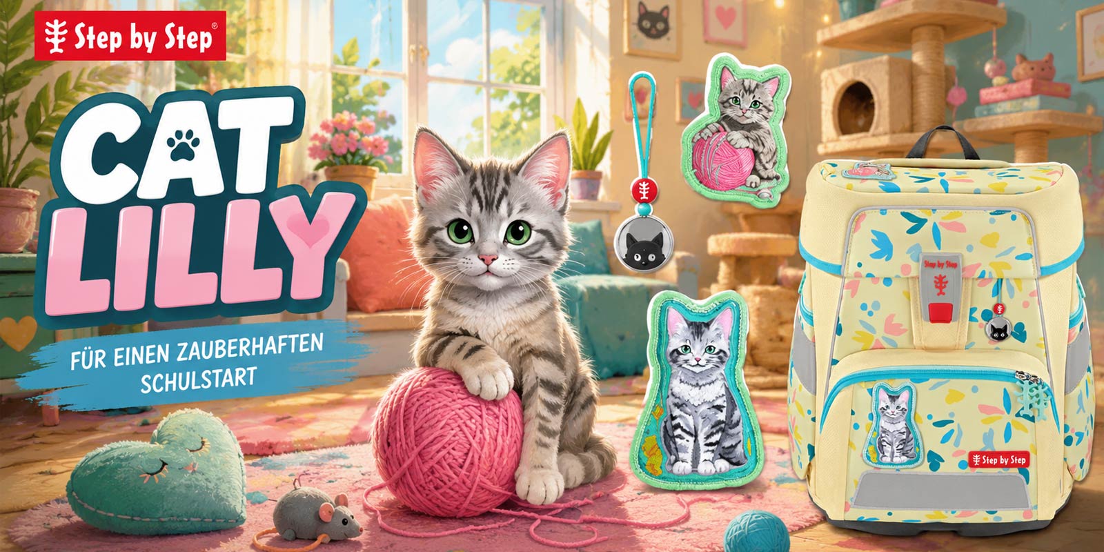 Step by Step Cat Lilly