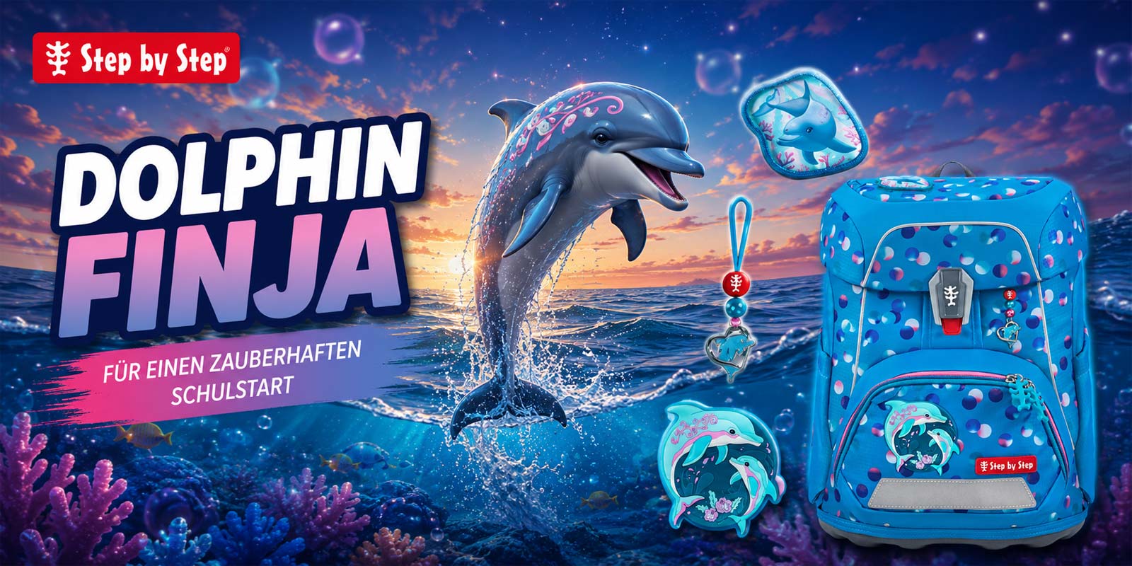 Step by Step Dolphin Finja