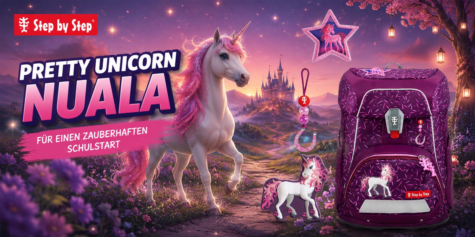 Step by Step Pretty Unicorn Nuala