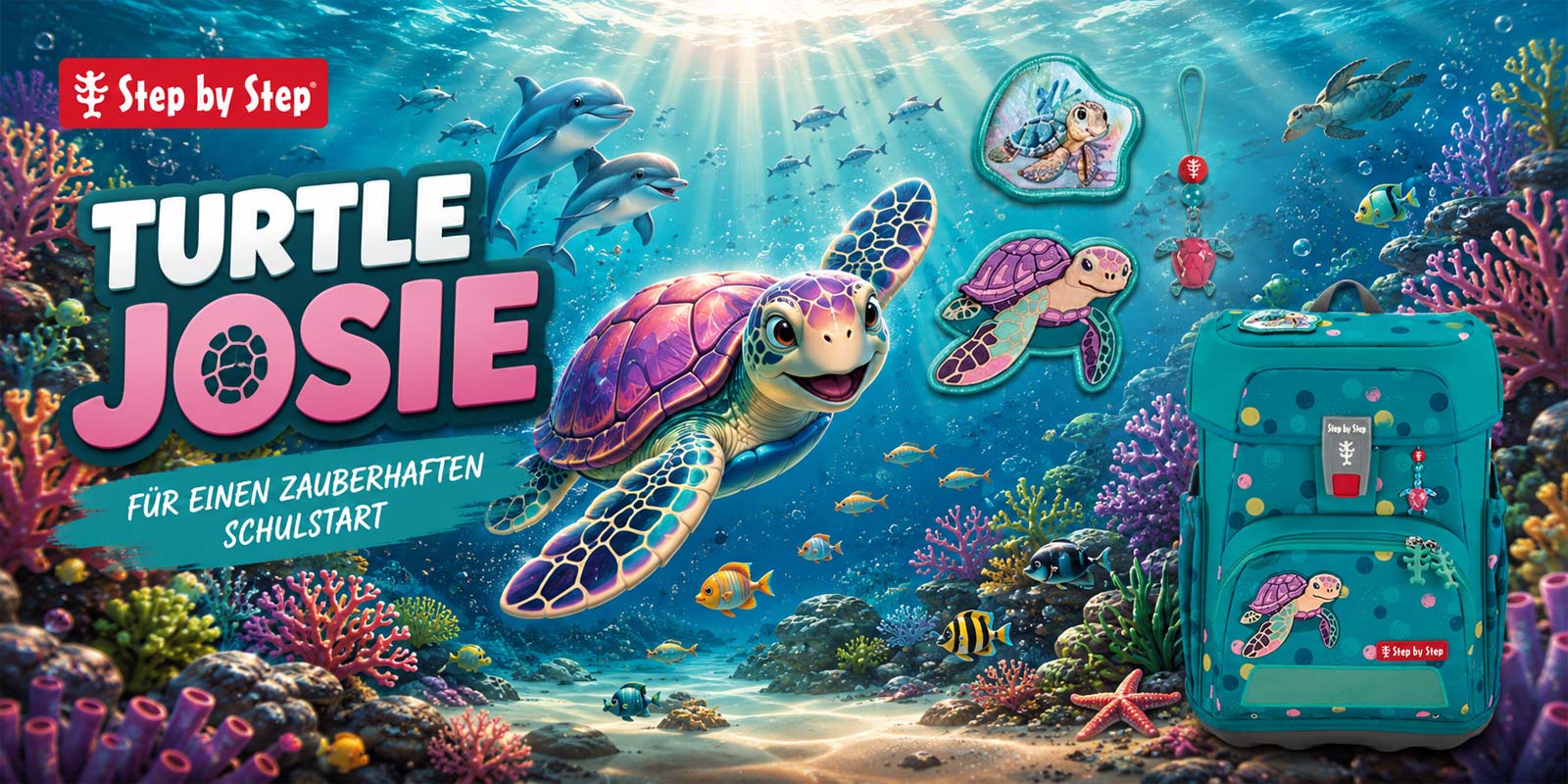 Step by Step Turtle Josie