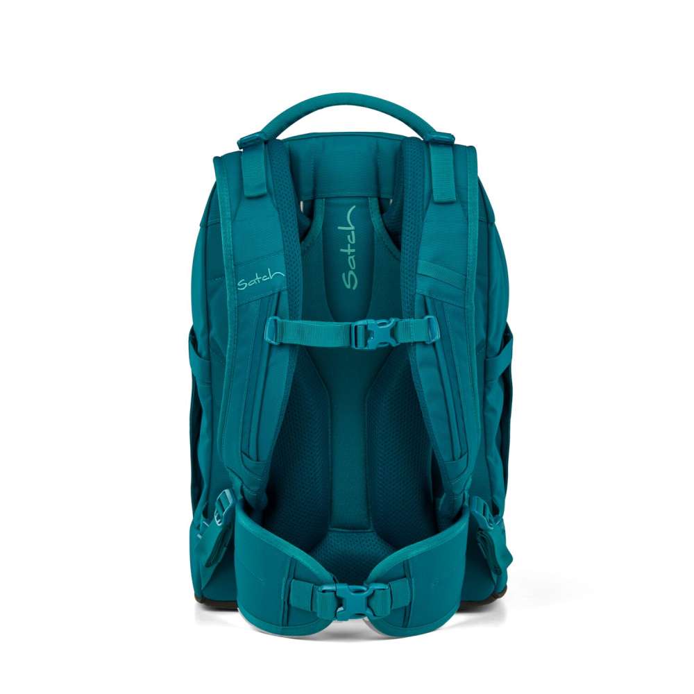 Satch Pack Schulrucksack Deep Petrol