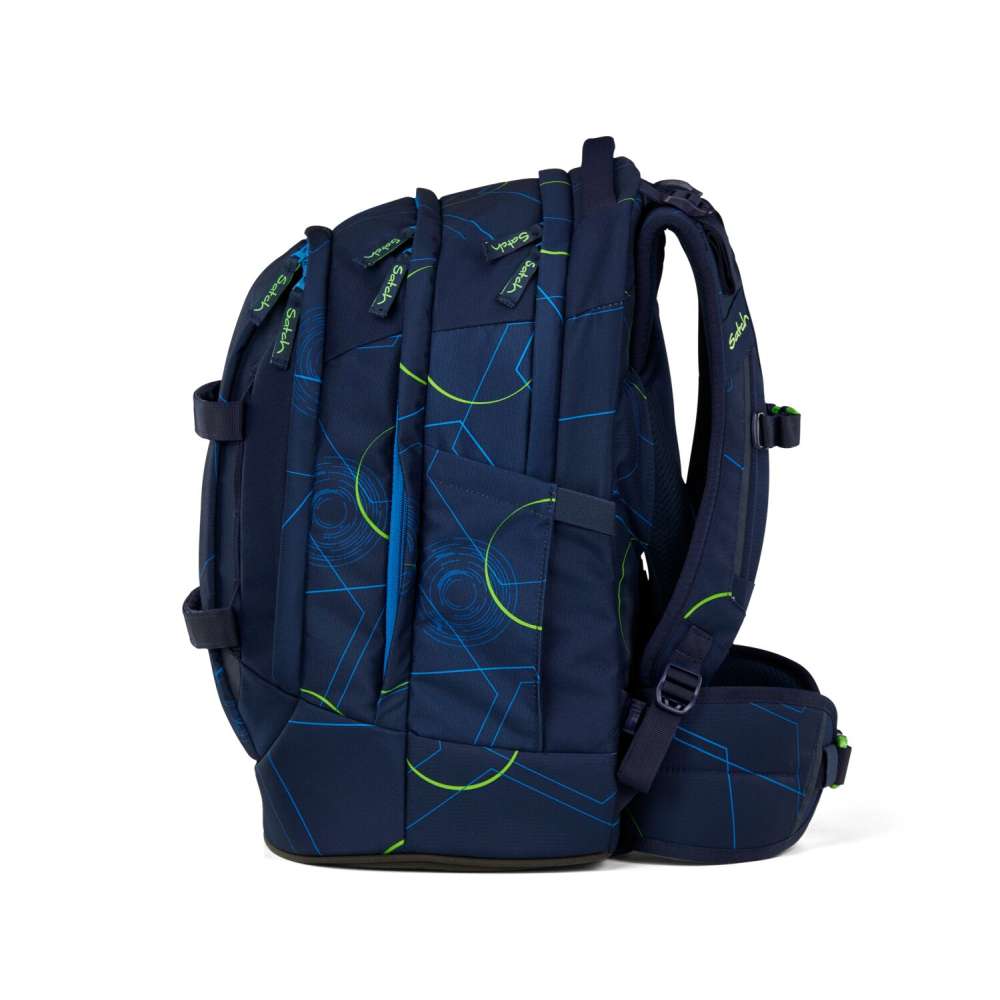 Satch Pack Schulrucksack Blue Tech