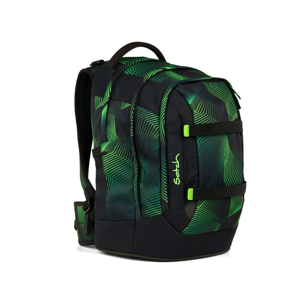 Satch Pack Schulrucksack Seismic Green