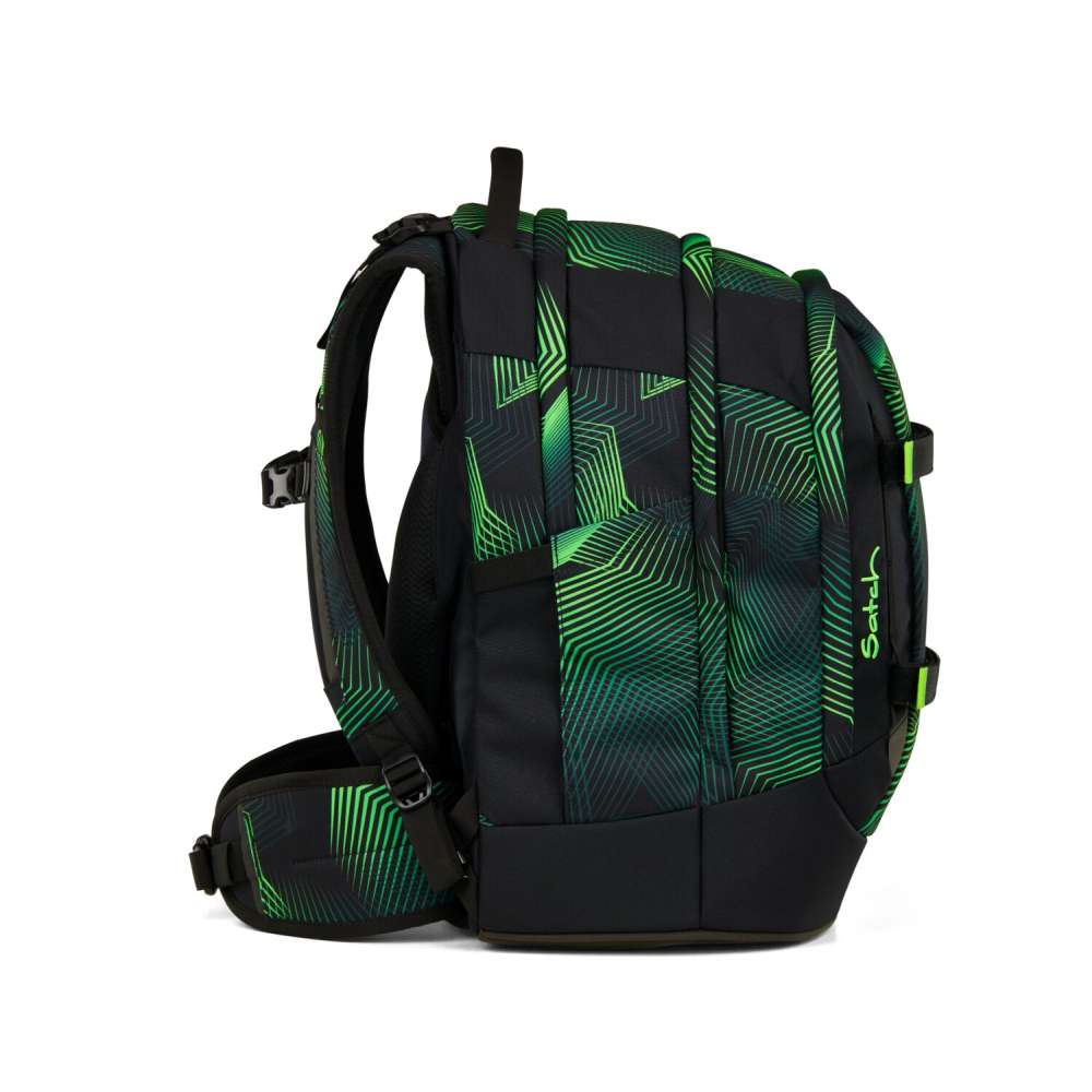 Satch Pack Schulrucksack Seismic Green