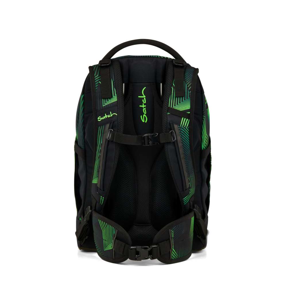 Satch Pack Schulrucksack Seismic Green