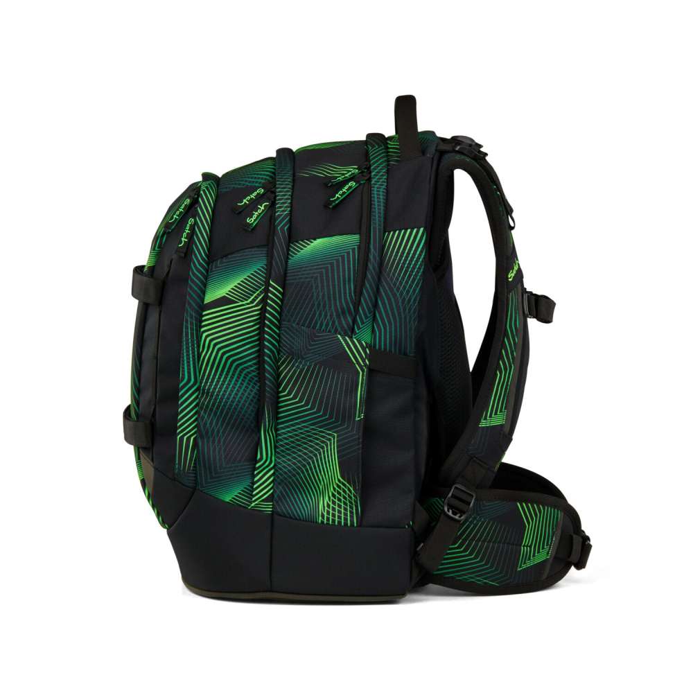 Satch Pack Schulrucksack Seismic Green