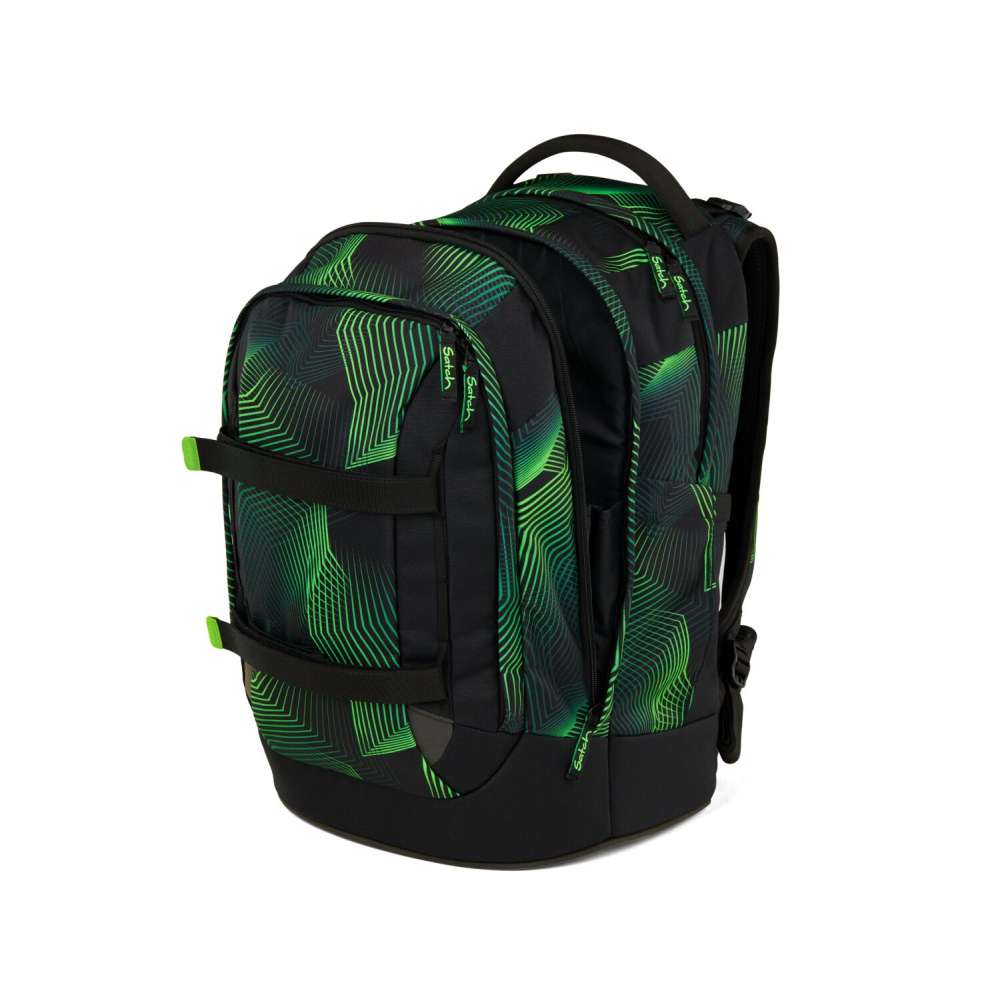 Satch Pack Schulrucksack Seismic Green