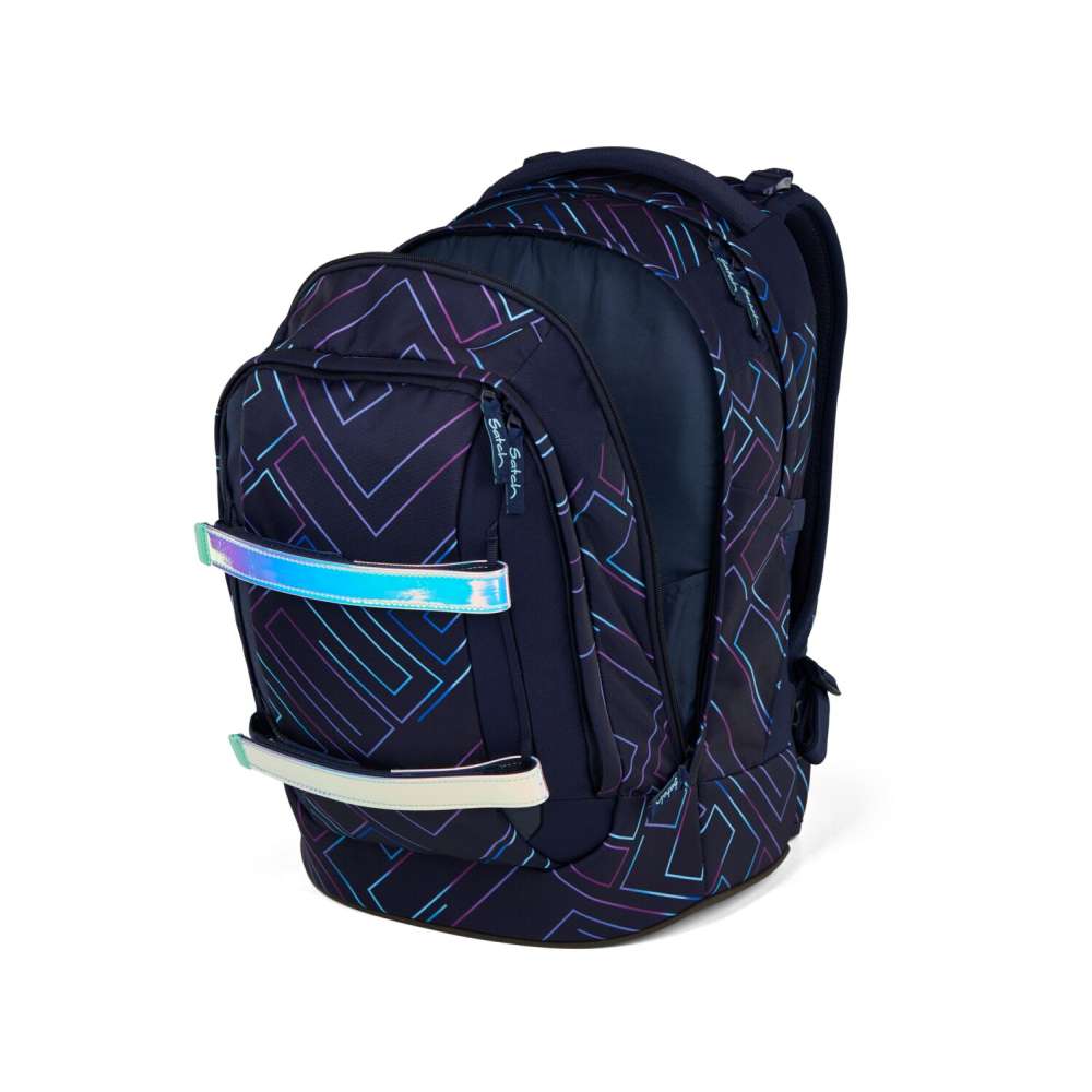 Satch Pack Schulrucksack Purple Laser