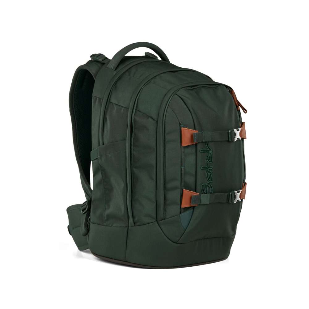 Satch Pack Schulrucksack Nordic Forest Green