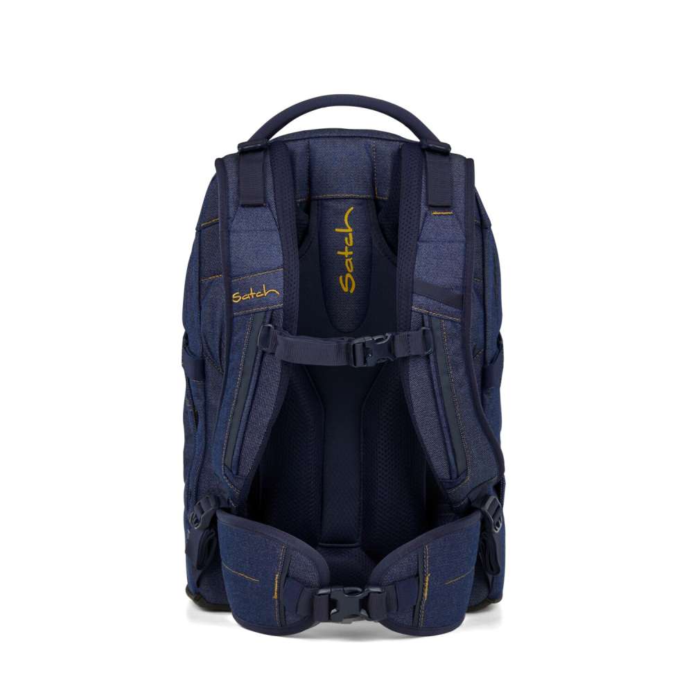 Satch Pack Schulrucksack-Set 3tlg. Denim Blue