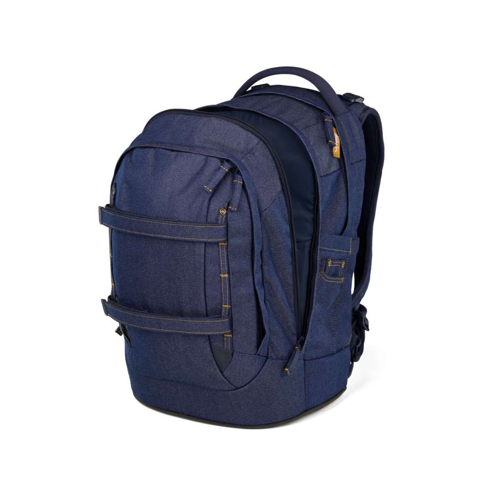 Satch Pack Schulrucksack-Set 3tlg. Denim Blue