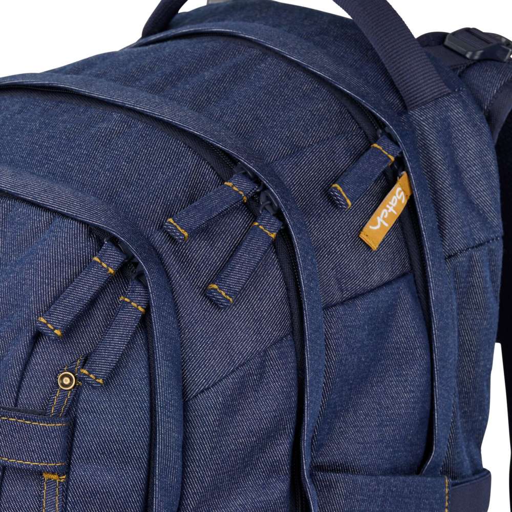 Satch Pack Schulrucksack-Set 3tlg. Denim Blue