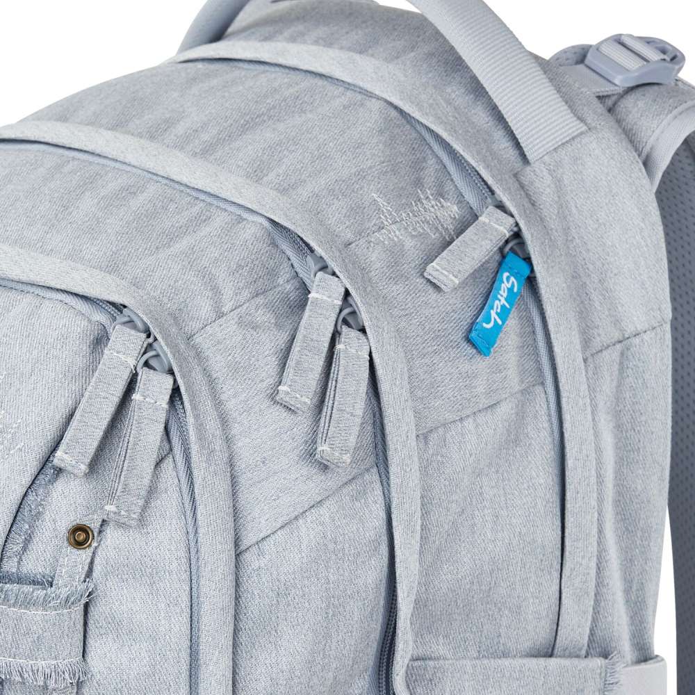 Satch Pack Schulrucksack-Set 3tlg. Washed Blue