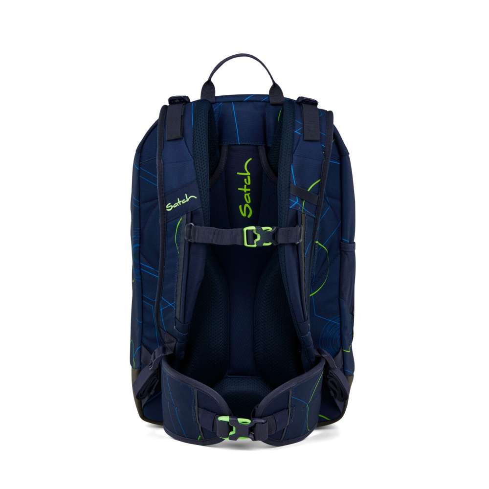 Satch Air Schulrucksack Blue Tech
