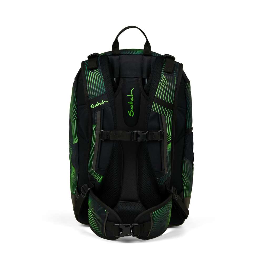 Satch Air Schulrucksack Seismic Green