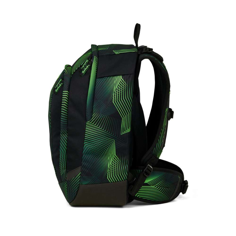 Satch Air Schulrucksack Seismic Green