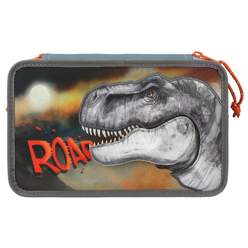 3-fach Federmäppchen Dino World Roar