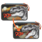 3-fach Federmäppchen Dino World Roar