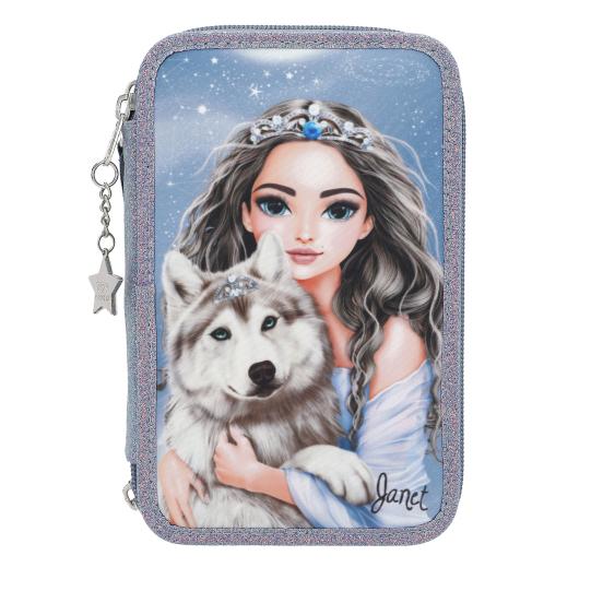 Depesche 3-fach Federmäppchen TopModel Wolf