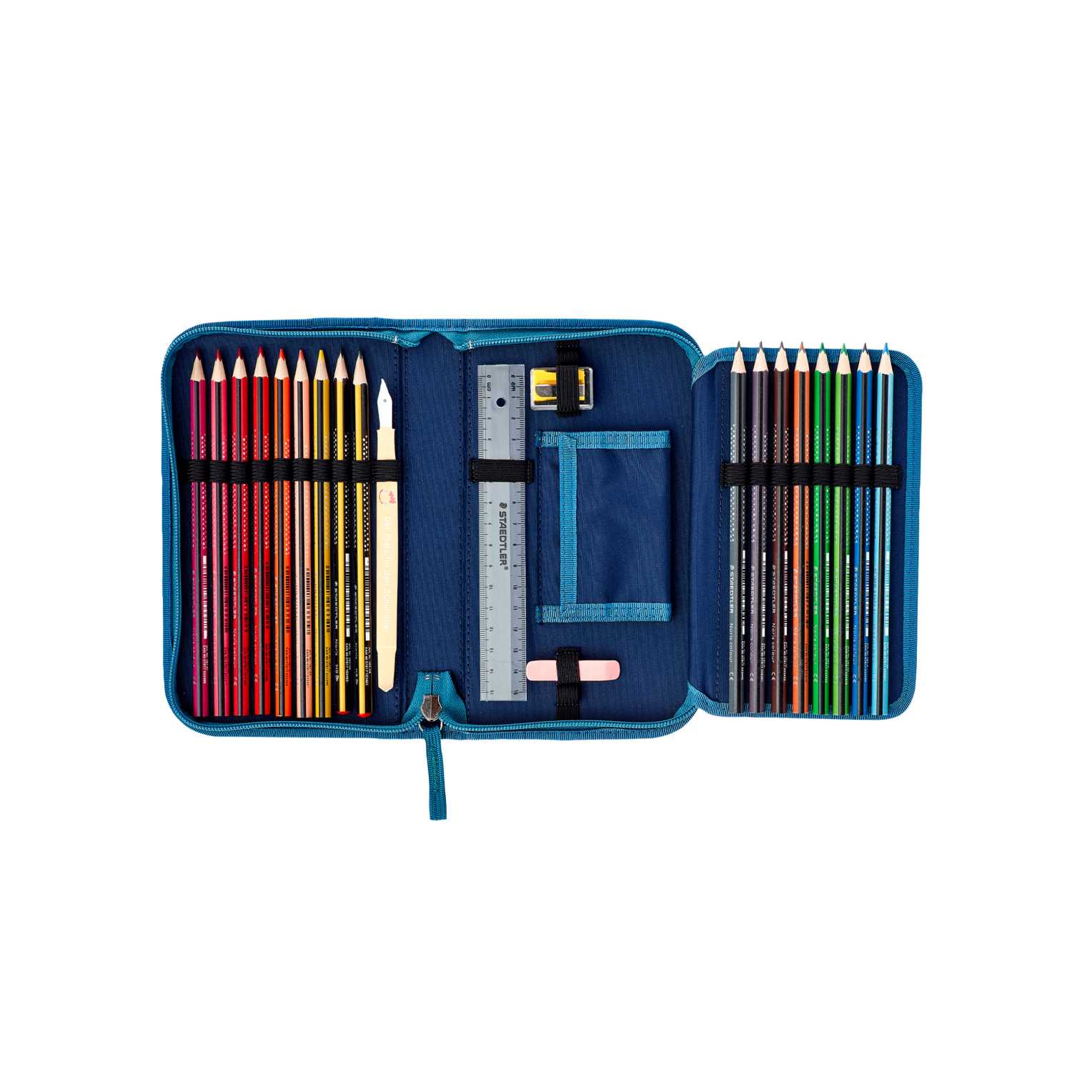 DerDieDas ErgoFlex EASY Blue Speed Schulranzen-Set 5tlg.