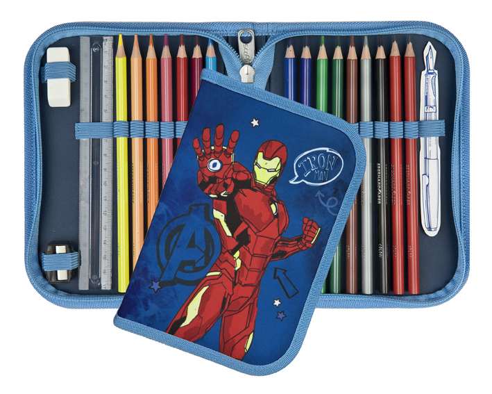 Scooli EasyFit Schulranzen Set 5tlg. Marvel Avengers