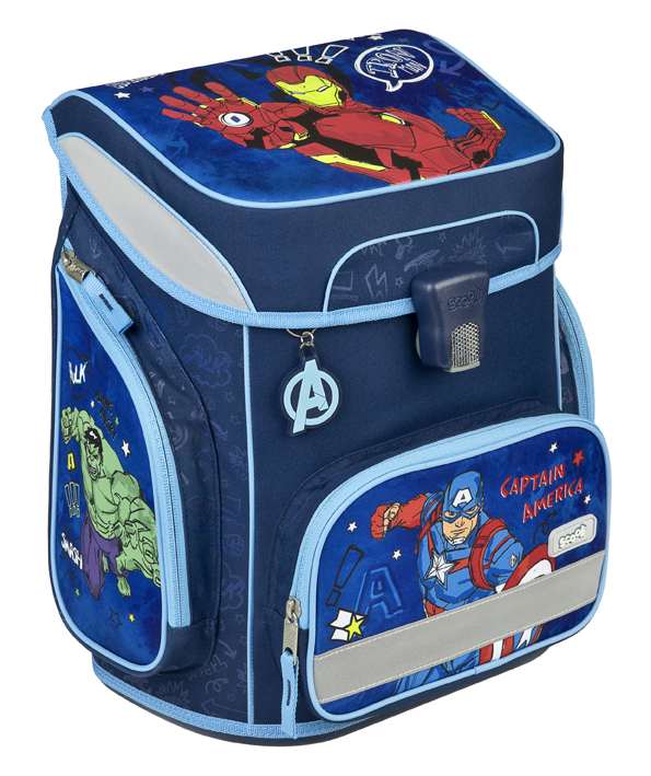 Scooli EasyFit Schulranzen Set 5tlg. Marvel Avengers