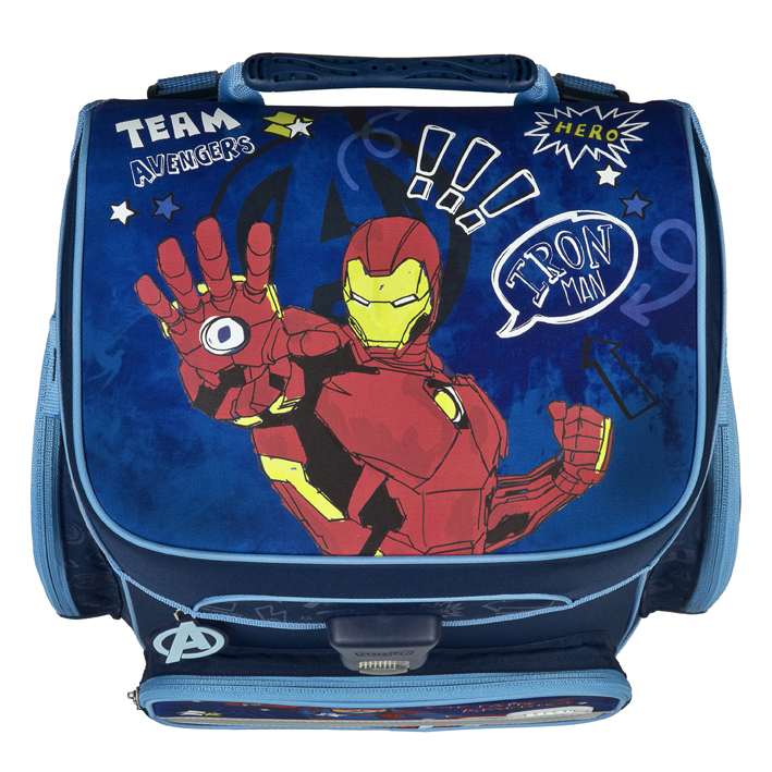Scooli EasyFit Schulranzen Set 5tlg. Marvel Avengers