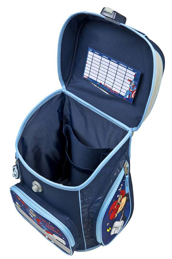 Scooli EasyFit Schulranzen Set 5tlg. Marvel Avengers