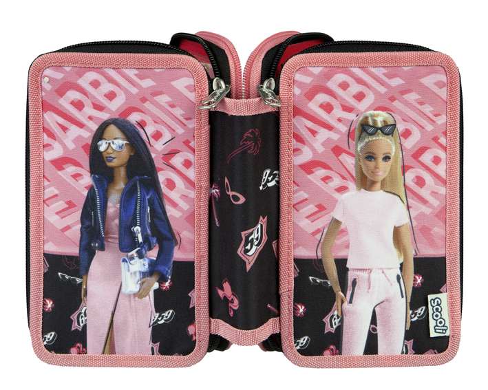 Scooli 3-fach Federmäppchen Barbie