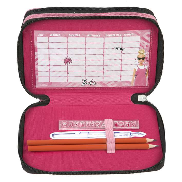 Scooli 3-fach Federmäppchen Barbie