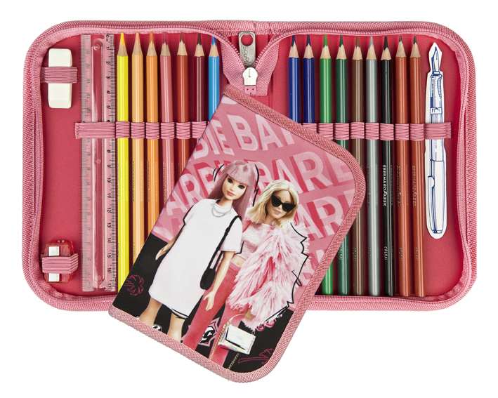 Scooli EasyFit Schulranzen Set 5tlg. Barbie