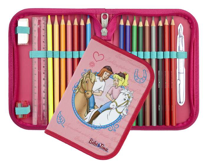 Scooli EasyFit Schulranzen Set 5tlg. Bibi & Tina