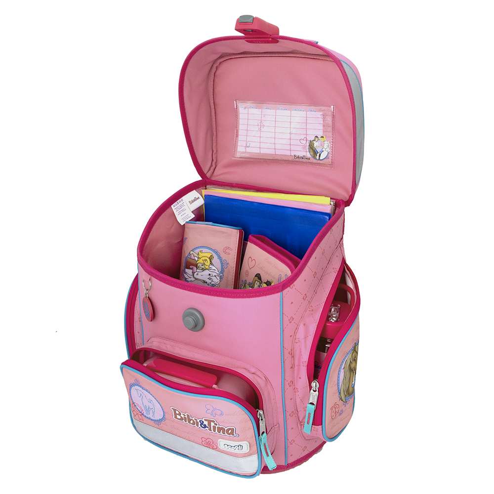 Scooli EasyFit Schulranzen Set 5tlg. Bibi & Tina