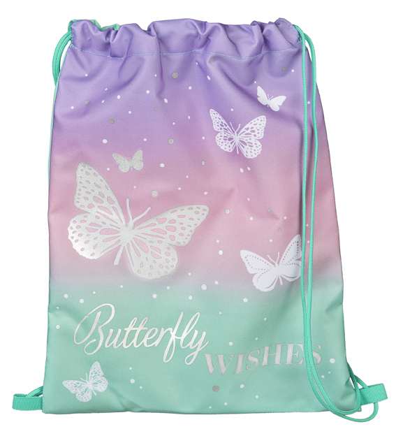 Scooli EasyFit Schulranzen Set 5tlg. Butterfly Wishes