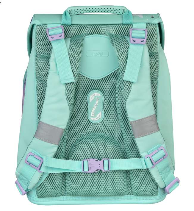 Scooli EasyFit Schulranzen Set 5tlg. Butterfly Wishes