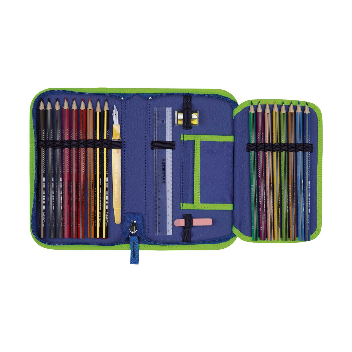 DerDieDas ErgoFlex Tiny LED Schulranzen-Set Moon Mission 5tlg.