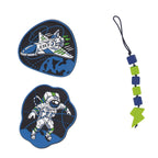 DerDieDas ErgoFlex Tiny LED Schulranzen-Set Moon Mission 5tlg.