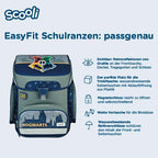 Scooli EasyFit Schulranzen Set 5tlg. Harry Potter