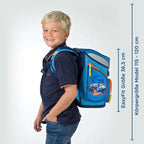 Scooli EasyFit Schulranzen Set 5tlg. Hot Wheels