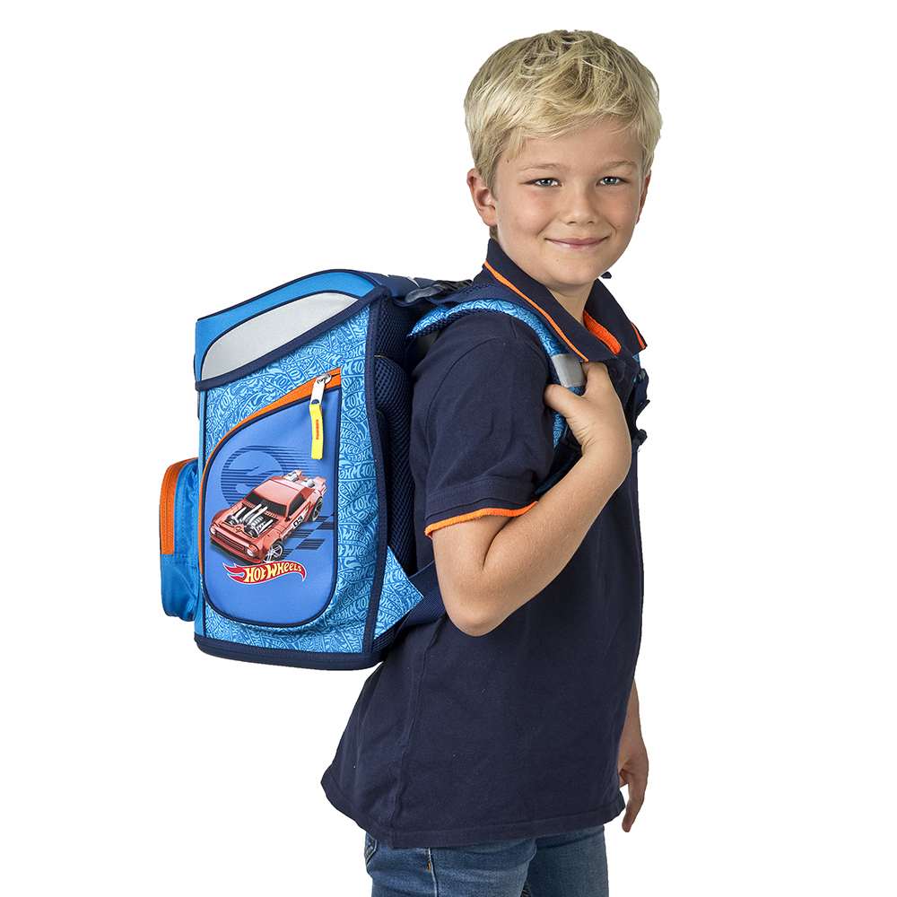 Scooli EasyFit Schulranzen Set 5tlg. Hot Wheels