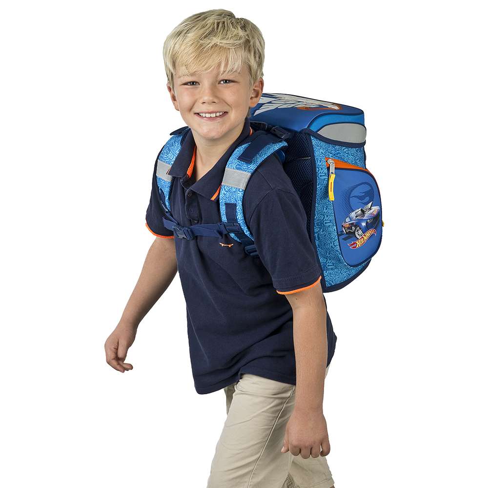 Scooli EasyFit Schulranzen Set 5tlg. Hot Wheels
