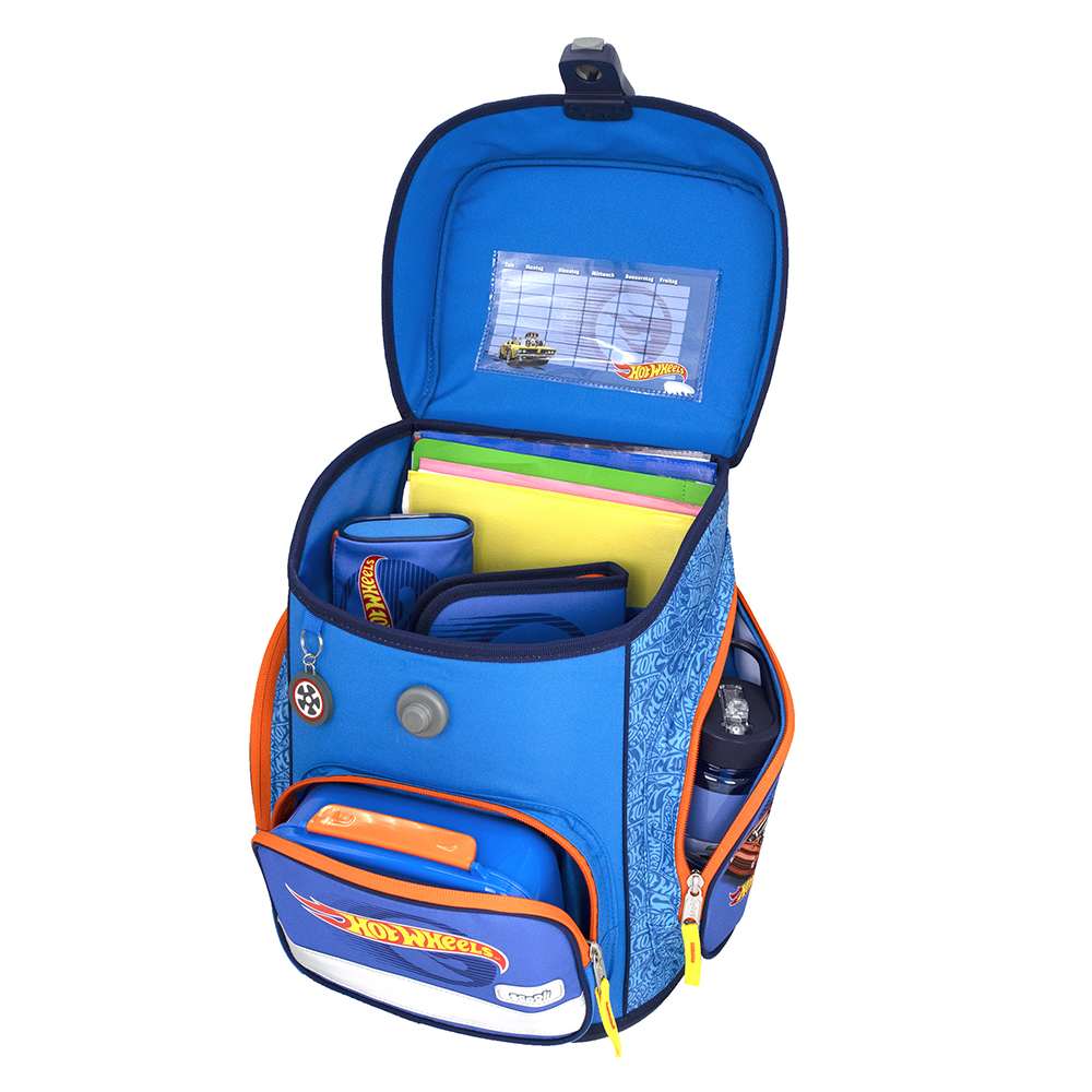 Scooli EasyFit Schulranzen Set 5tlg. Hot Wheels