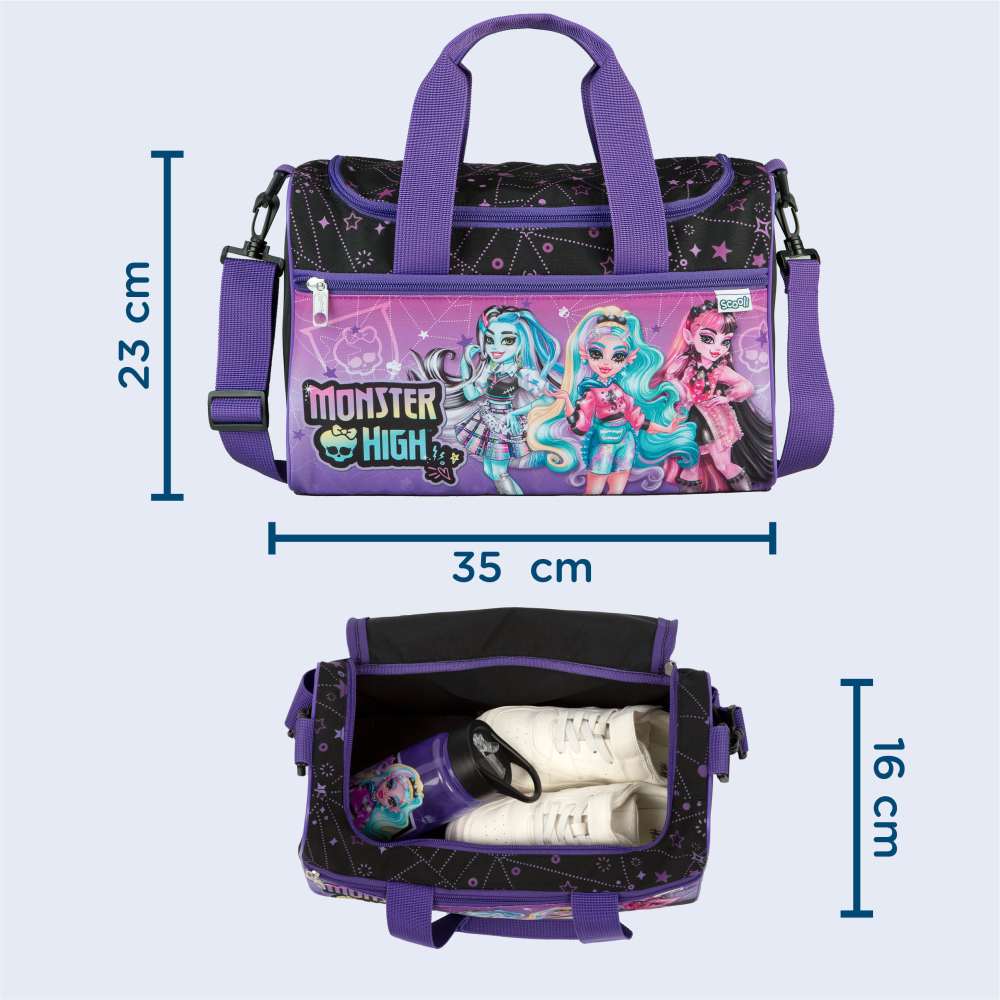 Scooli Sporttasche Monster High