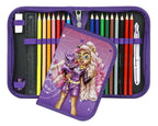 Scooli EasyFit Schulranzen Set 5tlg. Monster High