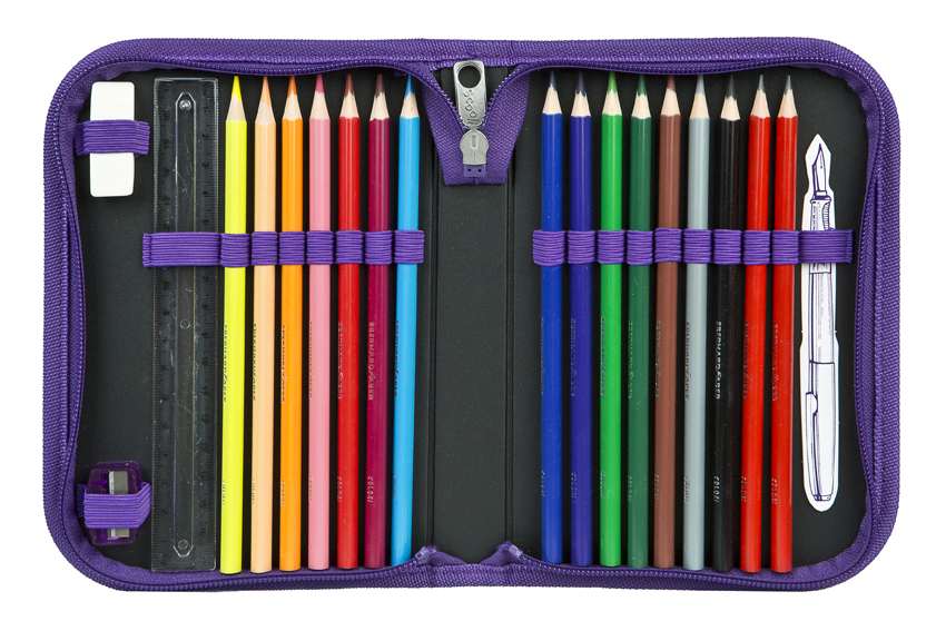 Scooli EasyFit Schulranzen Set 5tlg. Monster High